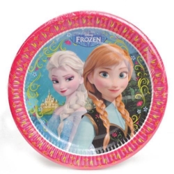 Folat Frosne ice Queen plade Kids Part 8 stykke børns fødselsdag