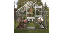 Juliana Junior 9,9m2 drivhus 3mm glas 