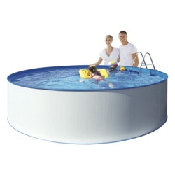 Swim & Fun Kreta Family Swimmingpool,stål / Vinyl, 350 Cm
