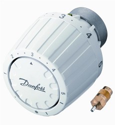 Danfoss termostat føler 2951 RA-VL inkl. pakdåse ventilhals Ø26