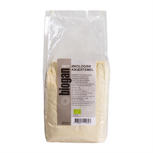 Biogan Kikærtemel, økologisk, 1 kg, Bageartikler, mel og gryn