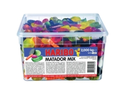 Haribo Matador Mix, 2 kg. boks