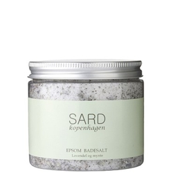 Sard Badesalt Epsom, lavendel og mynte, 200 g
