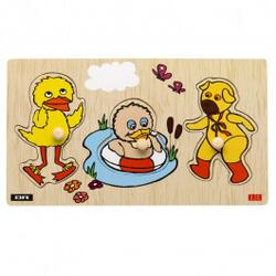 Bamse & Kylling - Puslespil m. Knopper