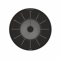 Park Deluxe Sort FS20 5 års batteri