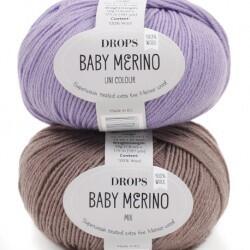 Drops baby merino uni 02 natur merino garn