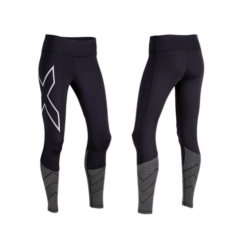 2XU Reflect Mid Rise Compression Kvinder's running pants M 