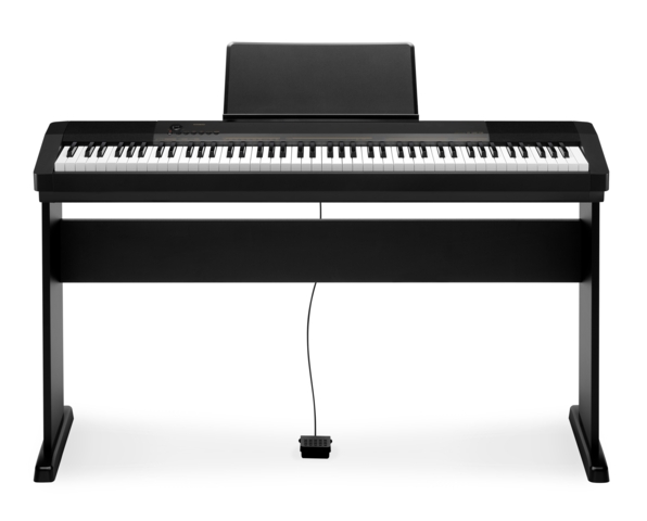 Casio Cdp-130Bk, Sort, Usb Type-B, 6,3 Mm