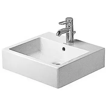 Duravit Vero hv. 500x470mm t- væg med hanehul