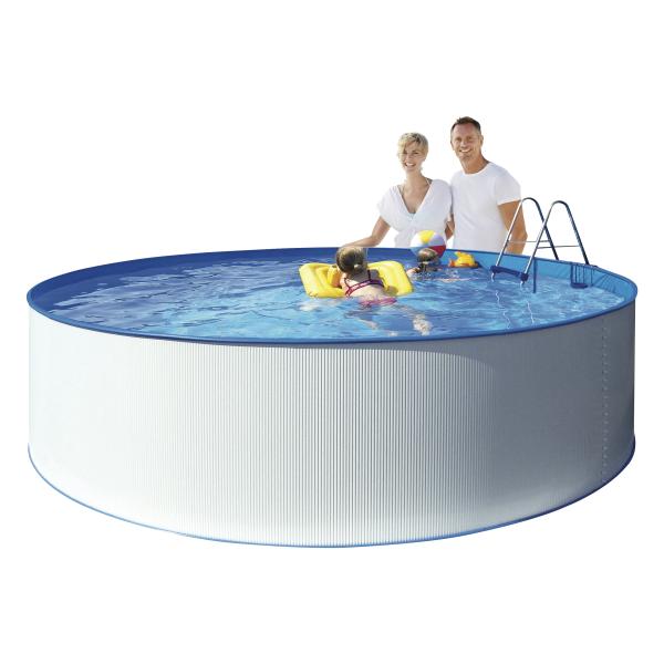 Swim & Fun Kreta Family Swimmingpool,stål / Vinyl, 350 Cm