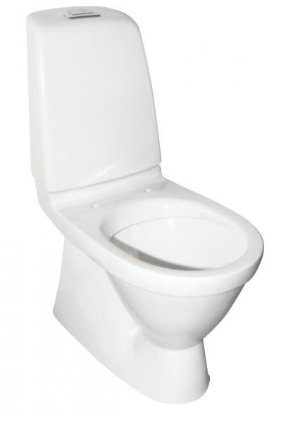 Gustavsberg Nautic toilet 1500 m. åben skyllekant og C+