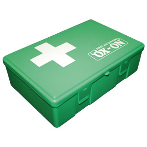 OX-ON Førstehjælp Forbindskasse. First Aid Box