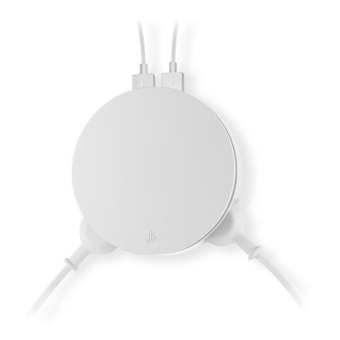 Usbepower - AERO - 4 in 1 Dual USB charger - Hvid