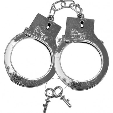 Håndjern Metal - Politi kostumer