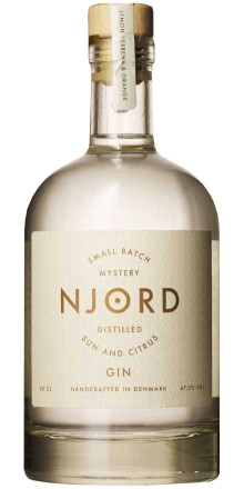 Njord Gin Birch Sap - Sun and Citrus