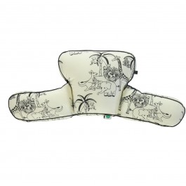 Småfolk Barnevognspude, Jungle/Creme