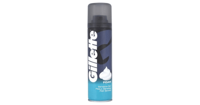 Gillette - Foamy Sensitive Shave Foam 200 ml Mænd