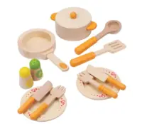 Hape E3103 køkken legetøj i træ, 13 dele
